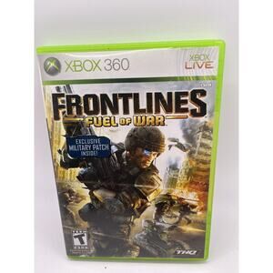 Frontlines: Fuel of War (Microsoft Xbox 360, 2008) CIB - TESTED